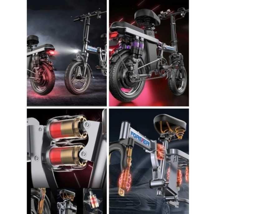 Электровелосипед Forever 14 дюйм 2024