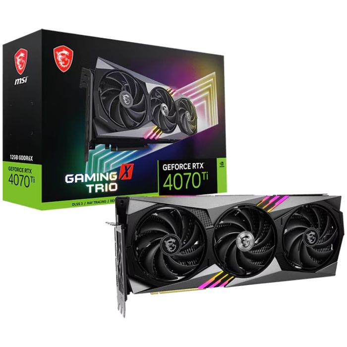 Nvidia GeForce RTX 4070 Ti MSI GAMING TRIO X