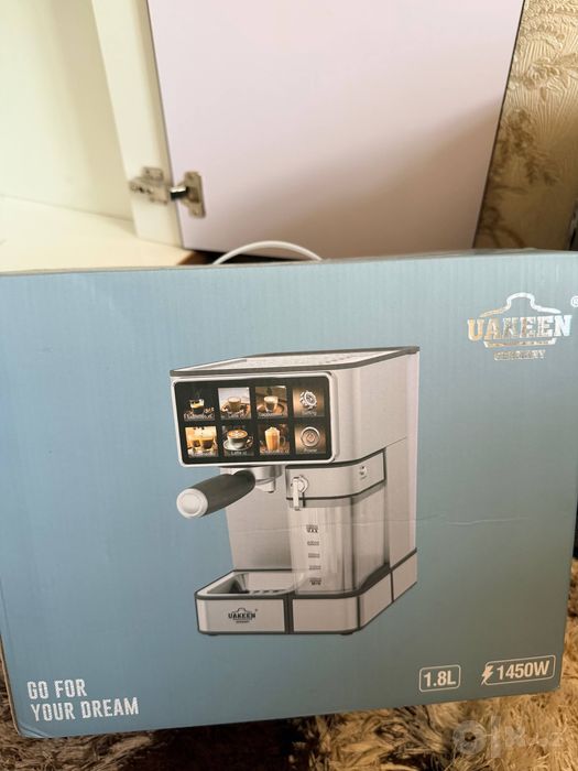 Кофемашина с автоматическим капучинатором Uakeen ZL-1503