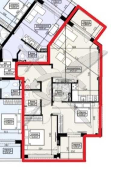 Тристаен апартамент в Царево 79980