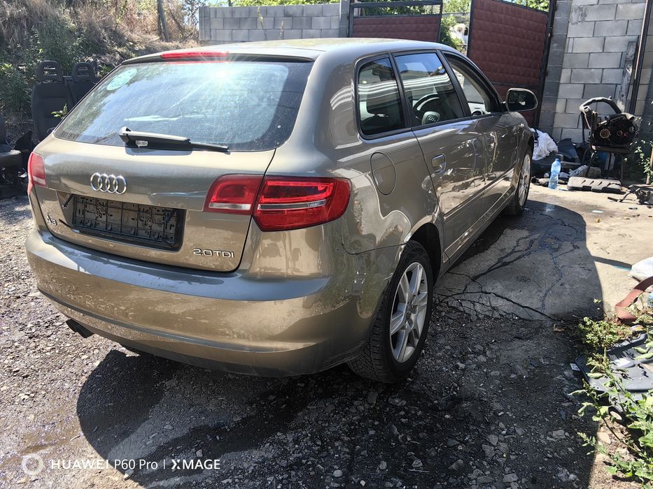 Audi A3 8P facelift 2.0TDI 140к.с 6 скорости на части