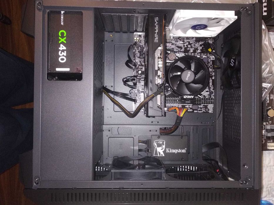 Unitate Gaming ryzen 5/16gb ddr4/500gb ssd/RX 470 4GB