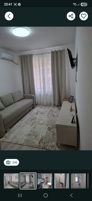 Garsoniera de închiriat