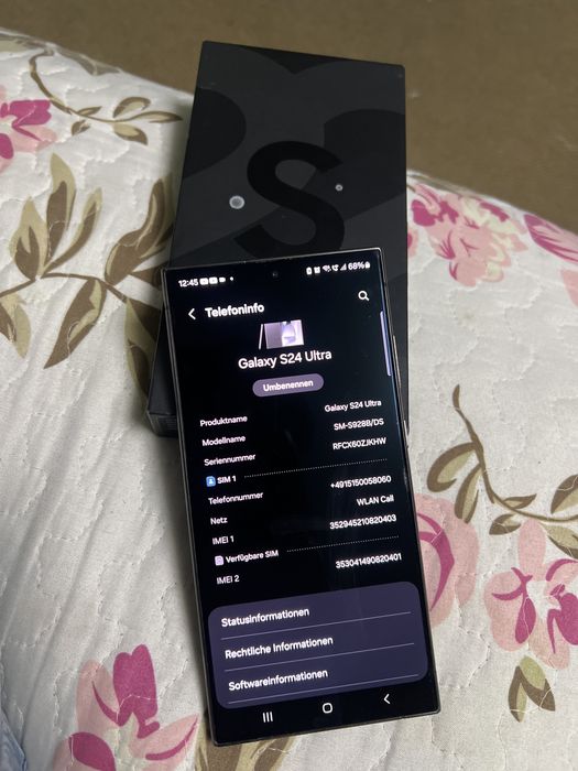 Samsung Galaxy S24 ultra 256GB