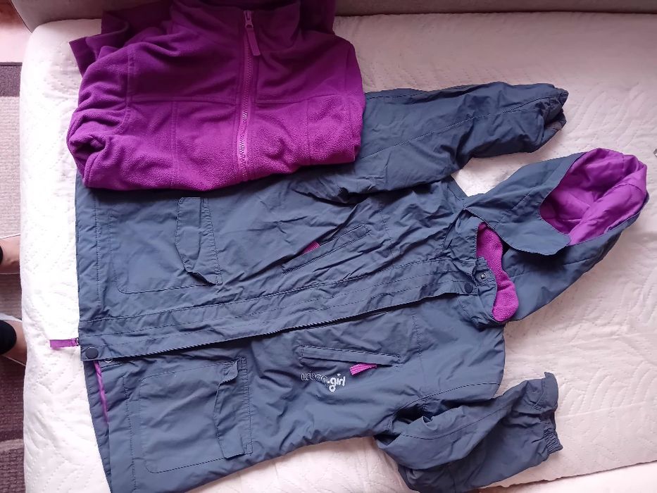 Зимно яке със сваляща се подплата