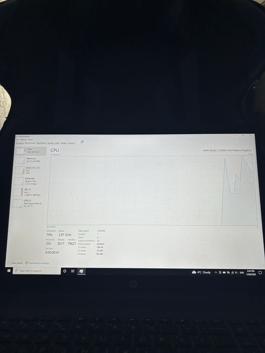 Vand laptop HP ryzen 5500U