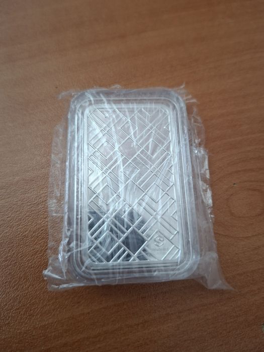 Сребърно кюлче 50 грама