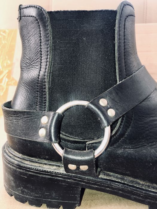 Кожаные ботинки (байкер, biker)