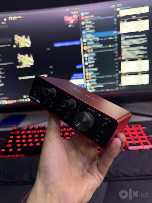 Focusrite solo gen3 zvukavoy karta