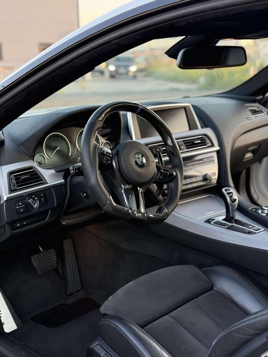 Volan BMW F10/F30/F01/F15/F16/F32/F36/F20/F25 etc Piele/Carbon