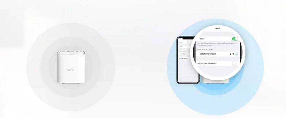 Vand Sistem Wireless Mesh D-LINK COVR-1103 AC1200, 3 Buc, NOU 399 Lei