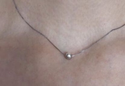 Чокер серебро 925