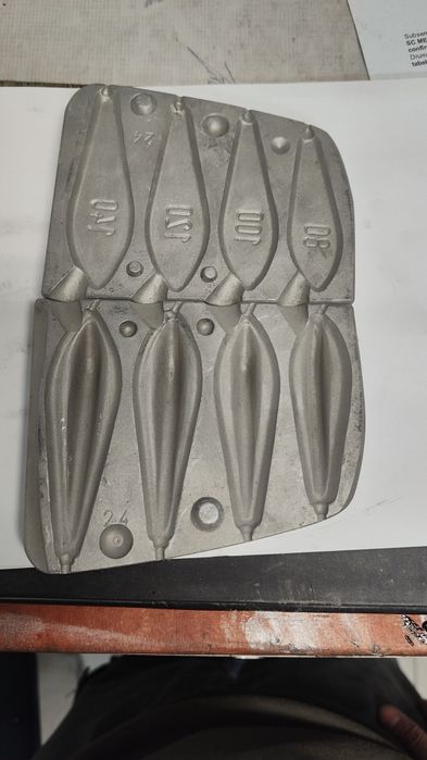 Matrița plumbi /plumbi pescuit / plumbi crap