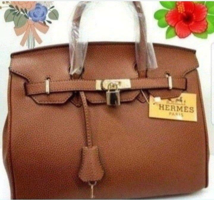 Genti dama, model Birkin,40cm L,diverse nuanțe, saculet, etichetă