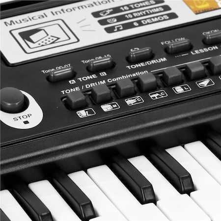 Orga electronica cu 61 clape,microfon si adaptor curent inclus,nouă
