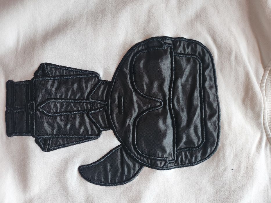 Памучна блуза с дълъг ръкав