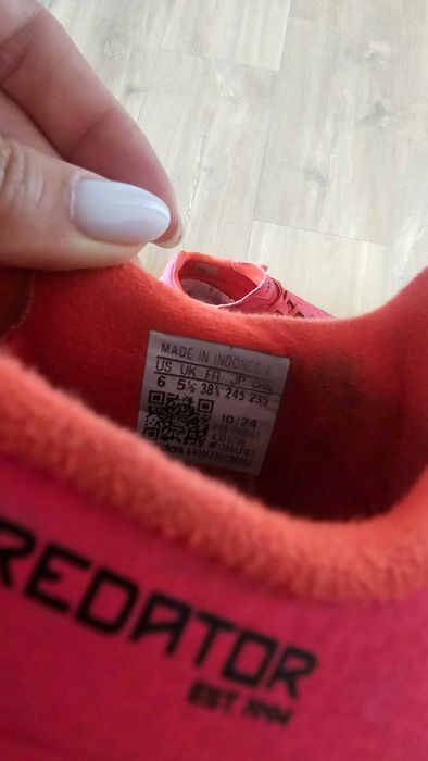 Стоножки Adidas Predator League TF, номер 38,5