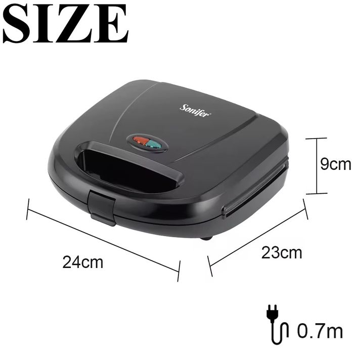 Вафелница, Тостер, Орешки, Пончик, Сэндвич Sonifer SF-6151 5в1
