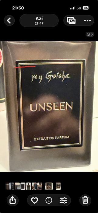 Vand parfum My Geisha Unseen