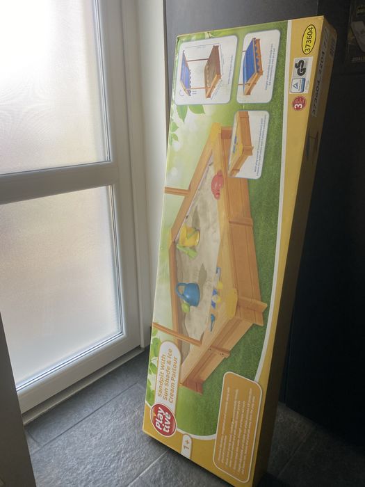 Lada nisip copii cu acoperis pt copii