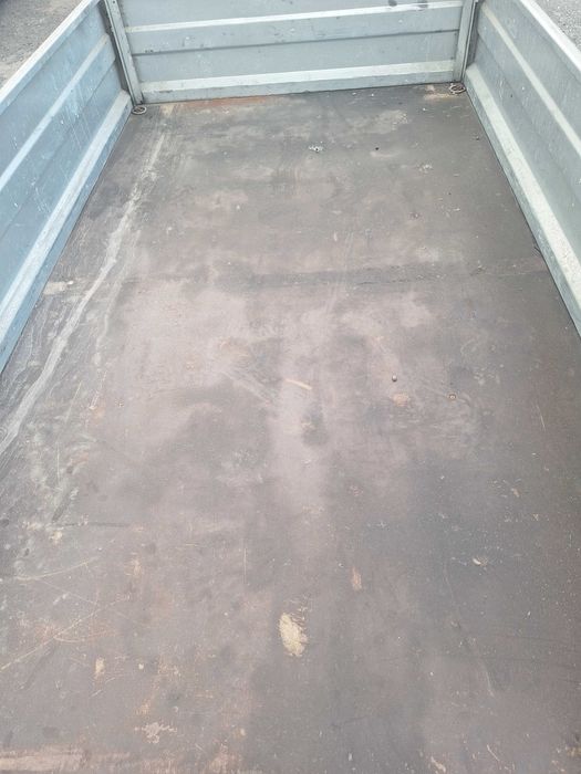 Remorca zincata auto 750 Kg- basculabila - 2sectoare & capac din fibra