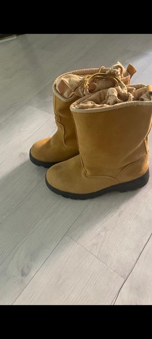 Сапоги зимние из нубука