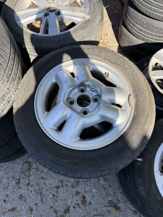 Jante / Roti  Opel corsa 4x100 cu anvelope imoecabile 175/65 R14