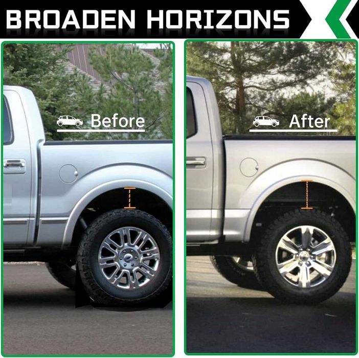 Inaltatoare punte spate 2" 50mm Lift Nissan Navara NP300 anii 2015+