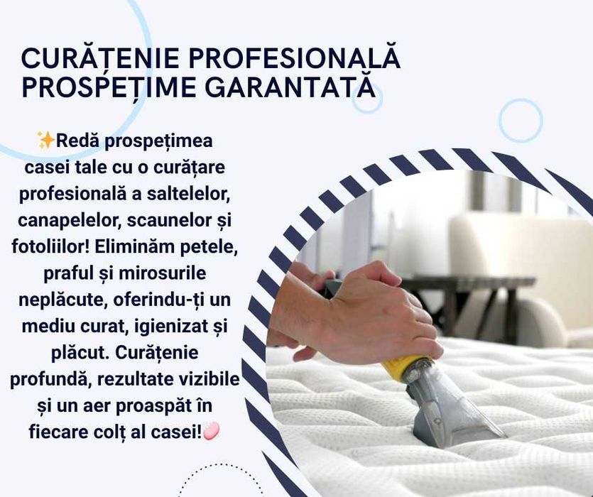 Curățenie în regim hotelier / Curătenie profesionala.