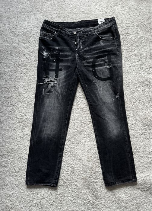 Dsquared2 Blugi Negri Marimea 54