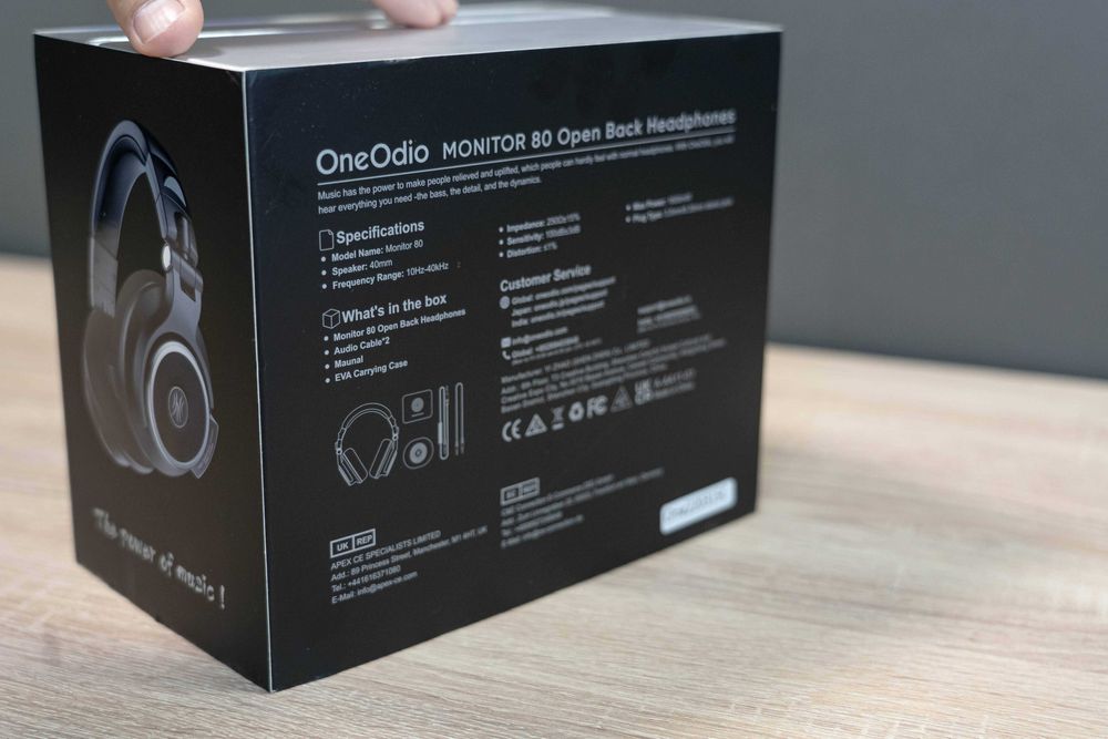 OneOdio Monitor 80 Open Back Headphones
