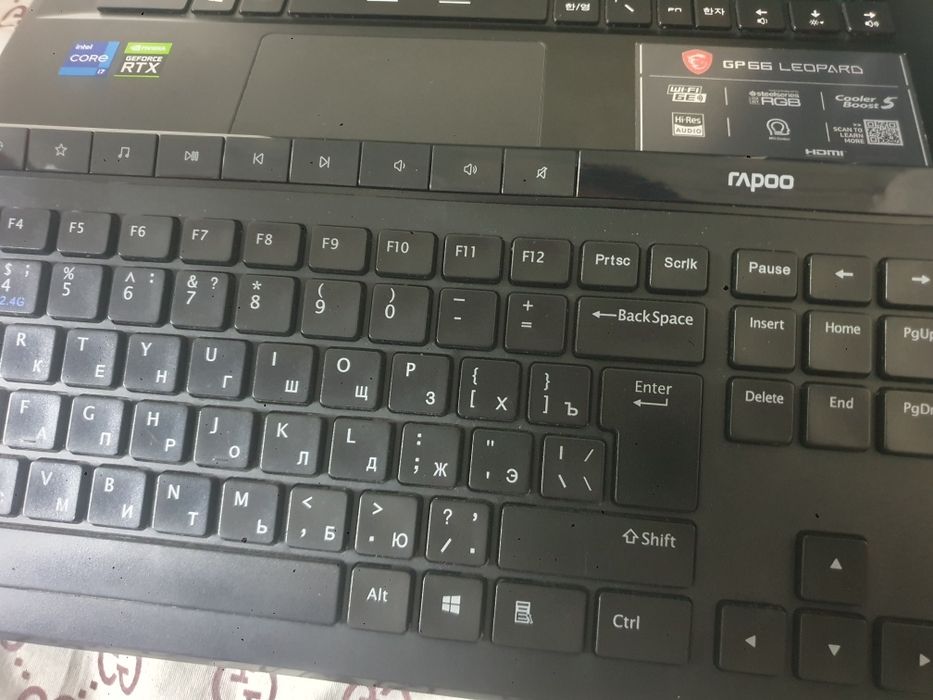 MSI Intel core i7 11800H Ram 16gbayt GPU RTX 3070 8gbayt