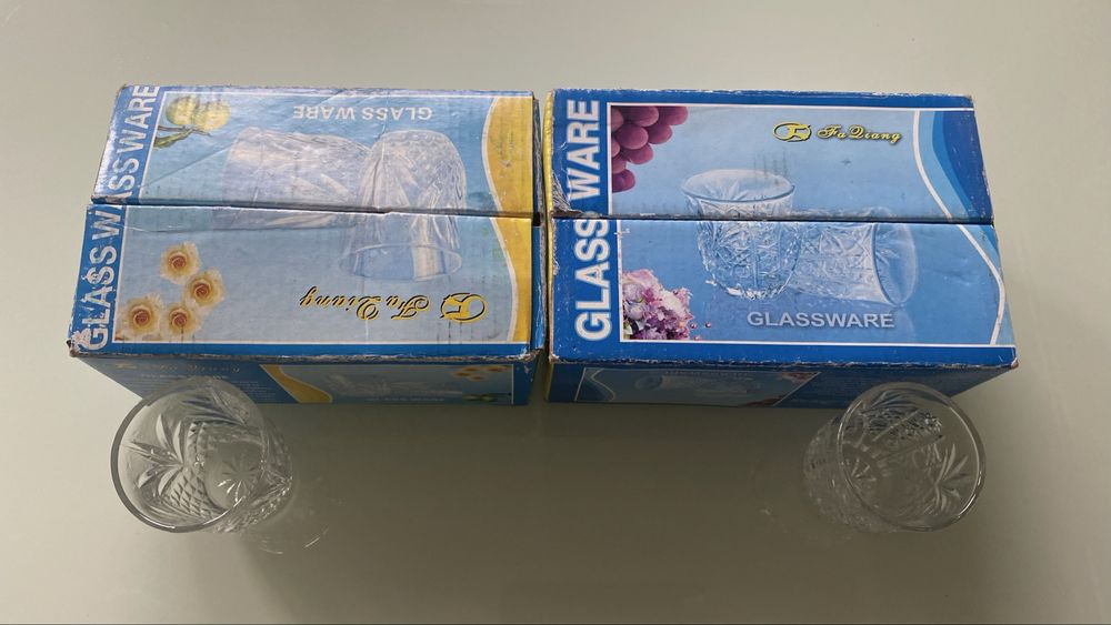 Набор стопок хрустальных