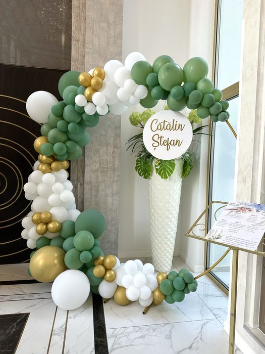 Decor arcada de baloane