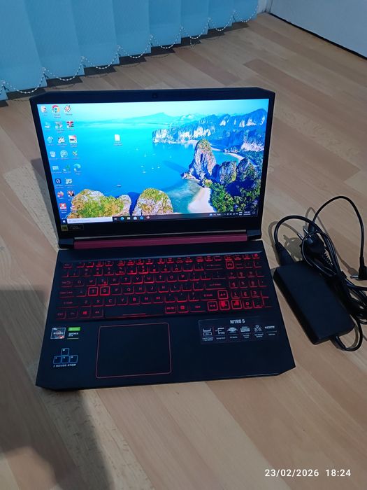 Acer Nitro gaming 15,6"IPS 120Hz Ryzen7 8Gb GTX