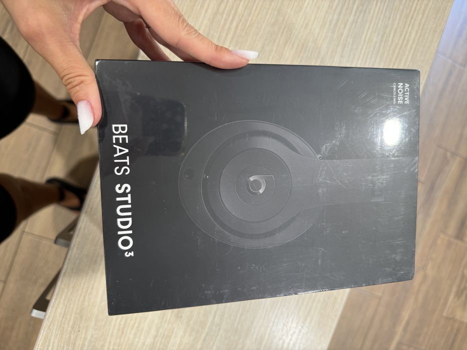 Casti Beats Studio3 Wireless, Matte Black, NOI/Sigilate!