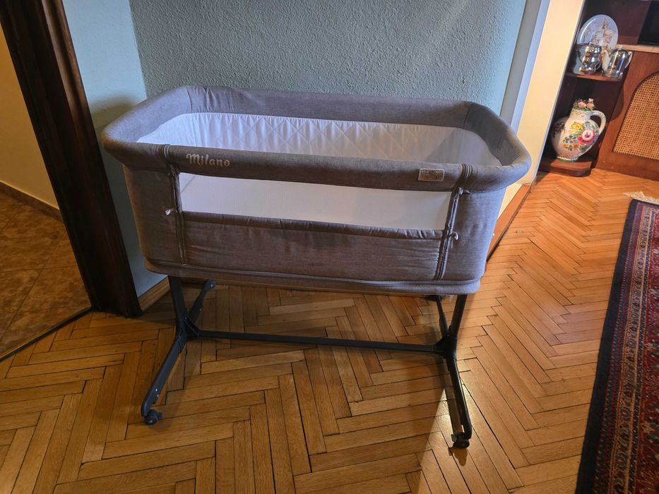 LORELLI Premium Мини кошара - кошче 2в1 MILANO GREY