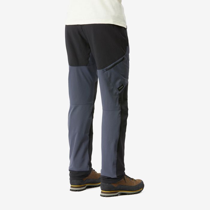 PantalonWilder gri negru bărbați - 48 - produs resigilat Decathlon