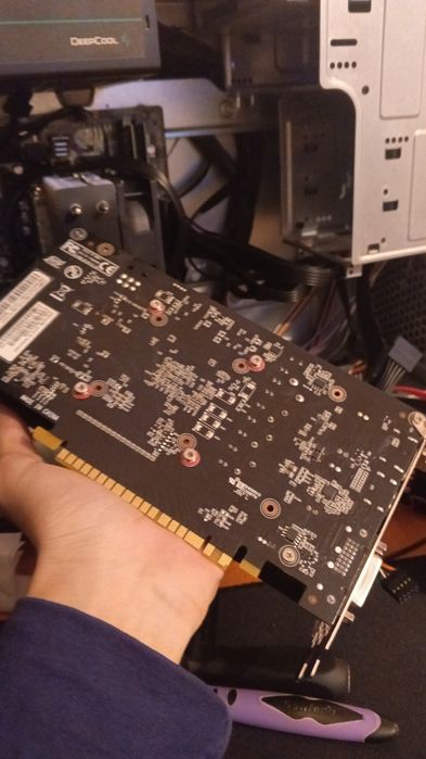 видеокарта gtx 1050ti Palit Dual