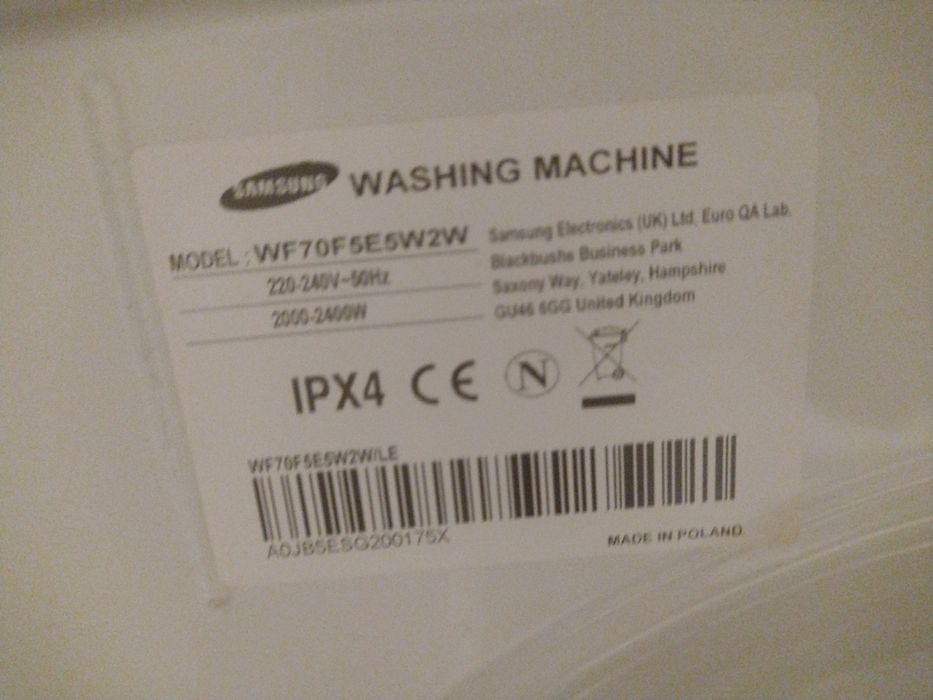 Mașina de spălat Samsung