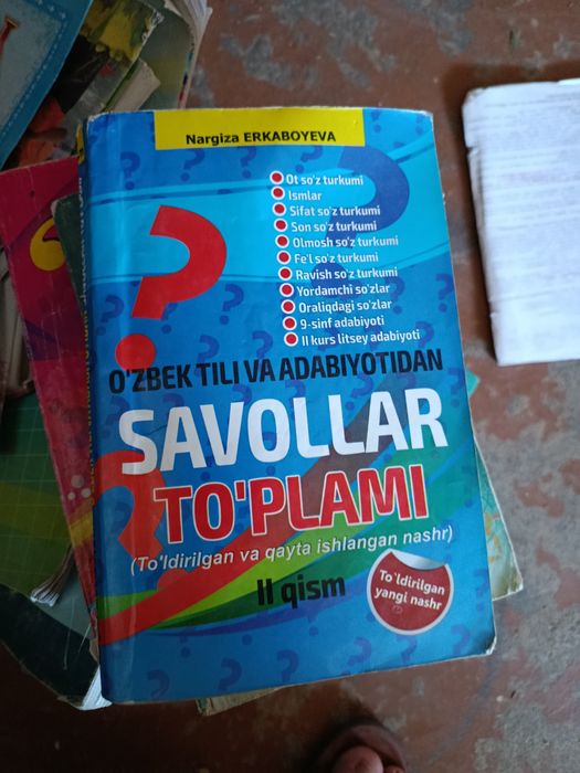 10 mingdan qo'llanma va kitoblar