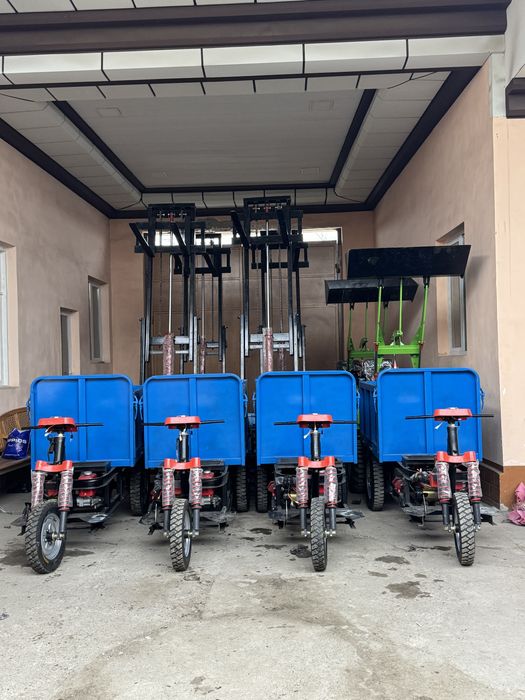 Электро трицикл самосвал