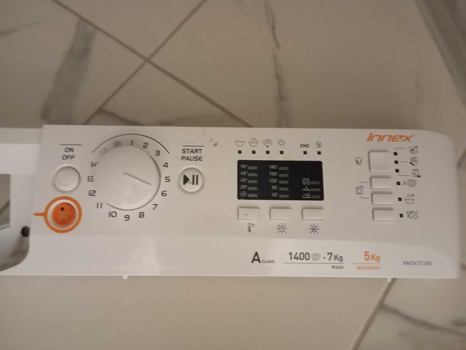 Панел за пералня Индезит