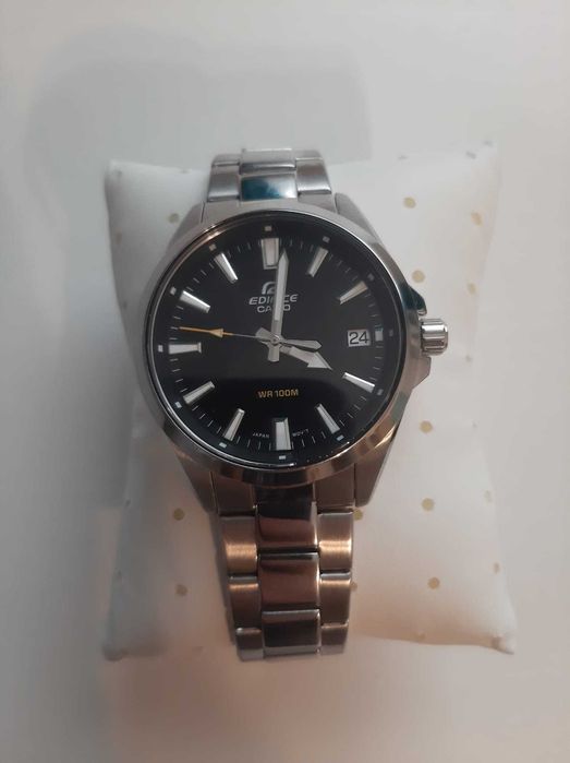 Ceas Casio Edifice 100 D -1AVUEF cu bratara din otel inoxidabil - NOU
