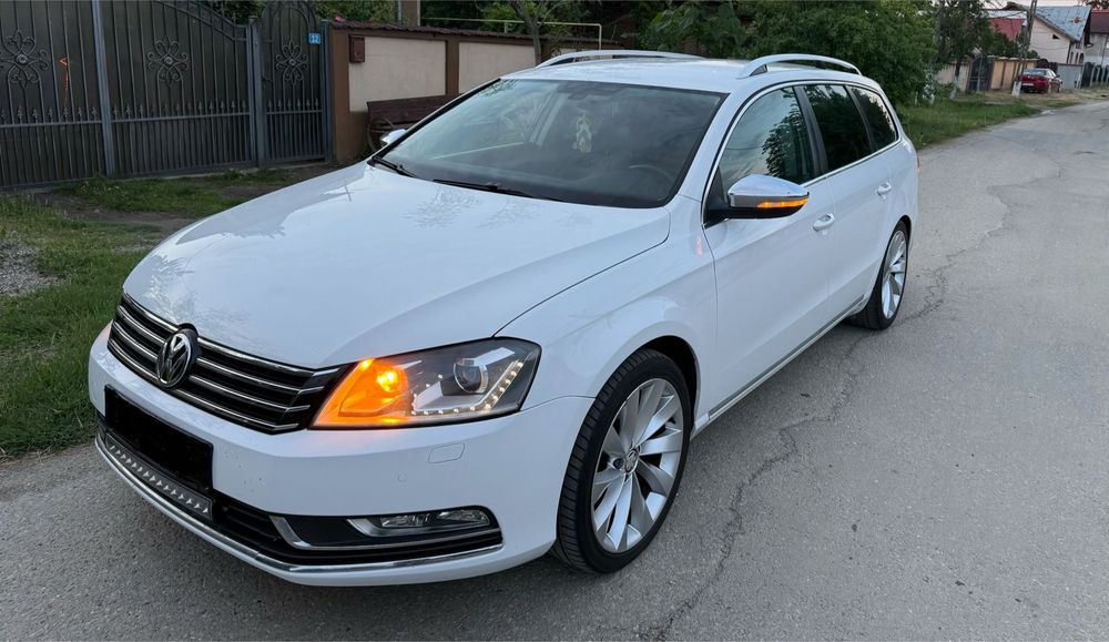 Vw Passat B7 DSG 4motion Piele/Camera/webasto/Bixenon/Pachet individual roti r18 -Adus recent