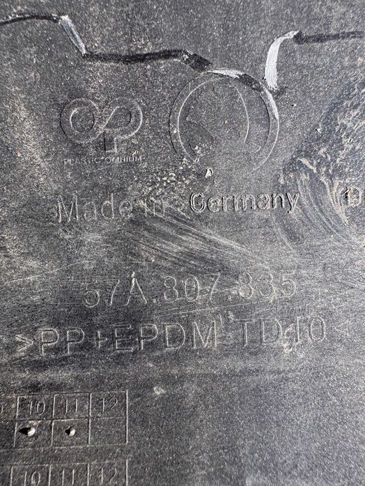 Spoiler Difuzor bara spate Skoda Karoq