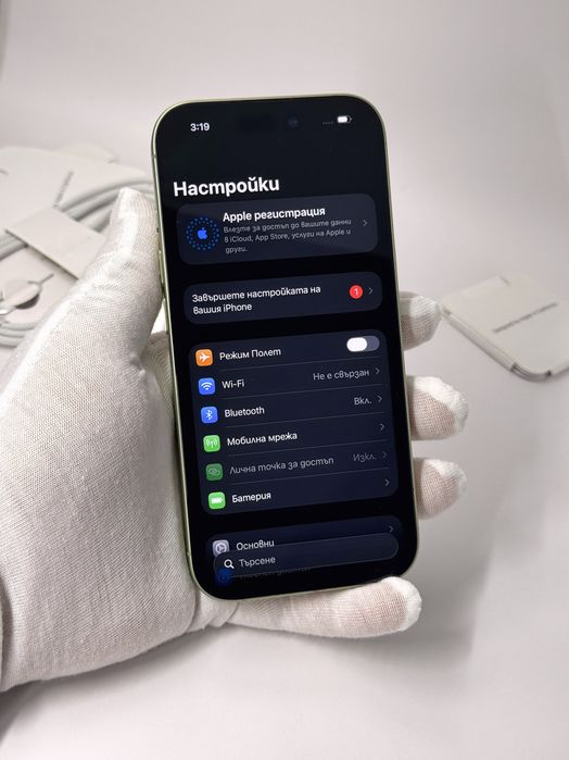 iPhone 17, 256GB, Sage, 99% батерия, КАТО НОВ, 2г. ГАРАНЦИЯ!