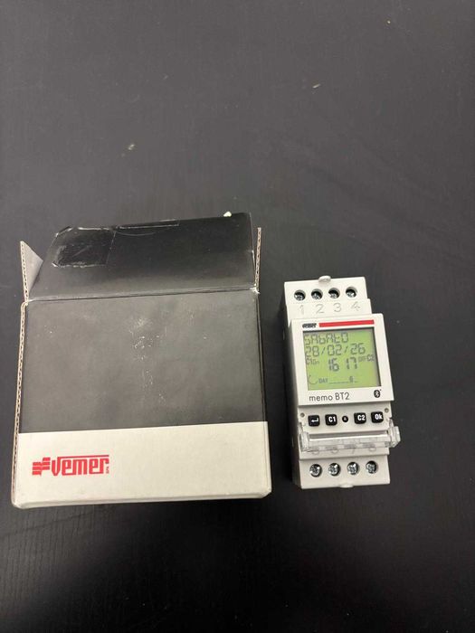 Vemer VE767700 Memo BT2 Comutator digital cu programare timp
