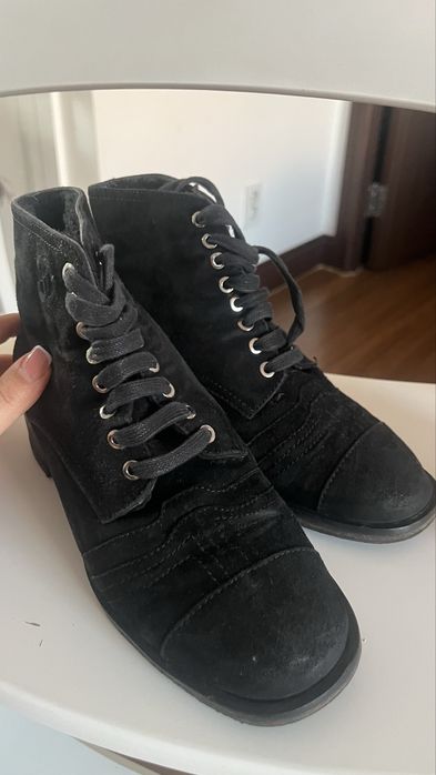 Зимние ботинки Chanel