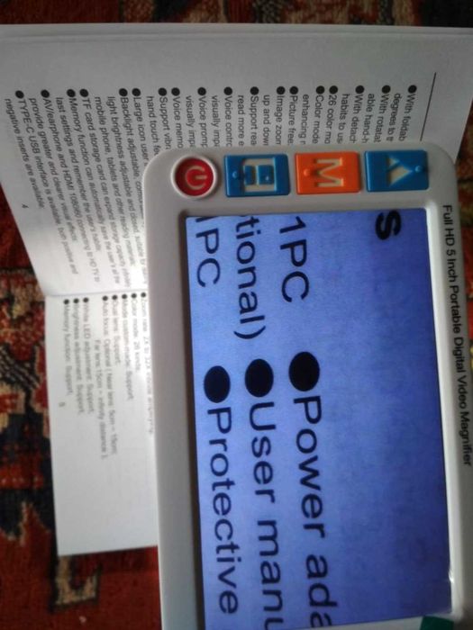 Lupa digitala       5inch     2 camere     3-48x